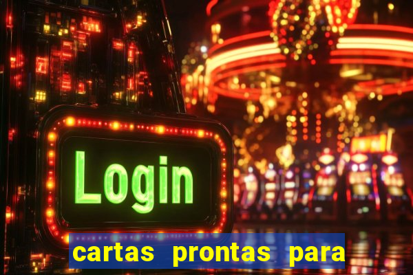 cartas prontas para retiro espiritual