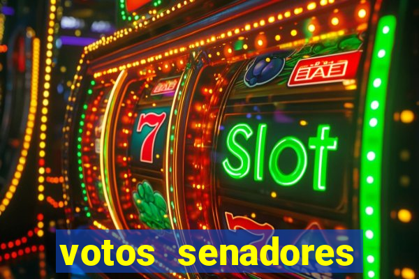 votos senadores impeachment moraes