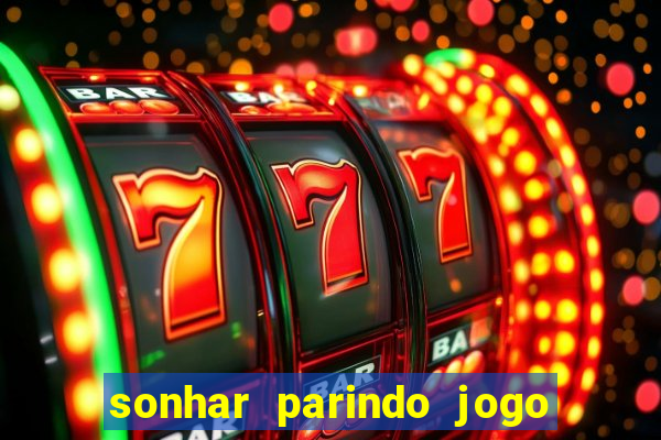 sonhar parindo jogo do bicho