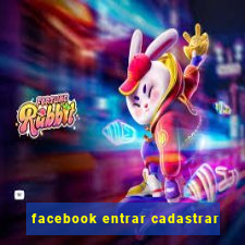 facebook entrar cadastrar