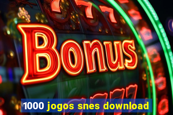 1000 jogos snes download