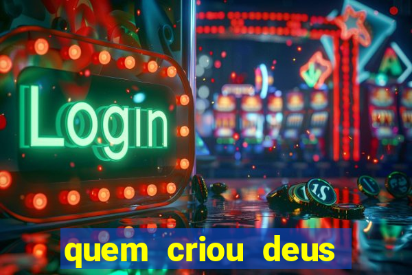 quem criou deus segundo o espiritismo