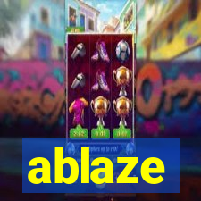 ablaze