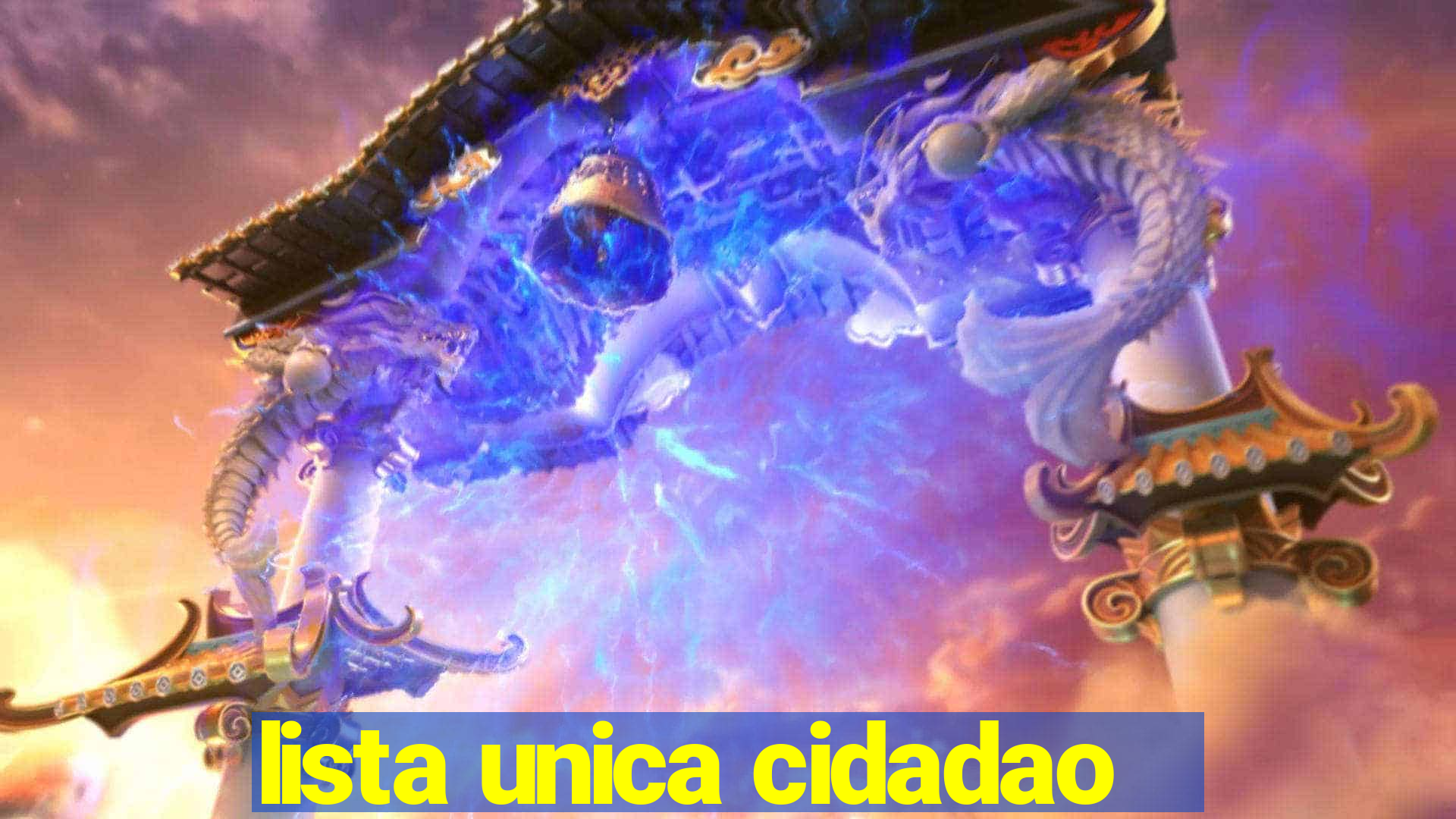 lista unica cidadao