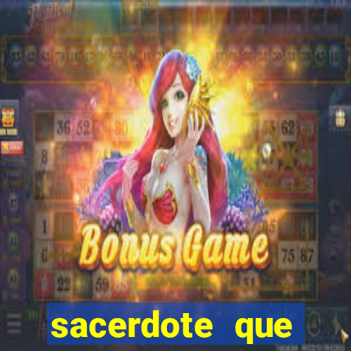 sacerdote que morreu no santo dos santos