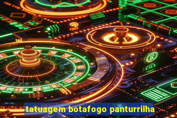 tatuagem botafogo panturrilha