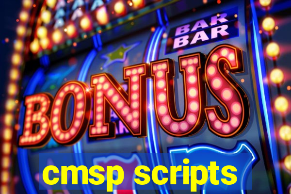 cmsp scripts