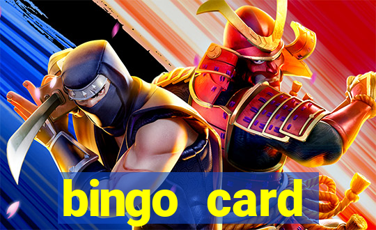 bingo card generator with pictures