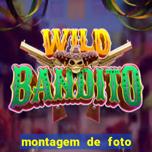 montagem de foto com simbolo do flamengo