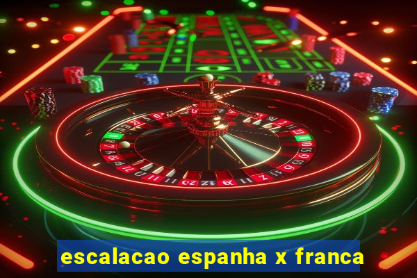 escalacao espanha x franca