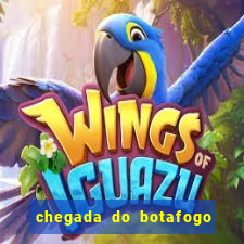chegada do botafogo no rio de janeiro hoje