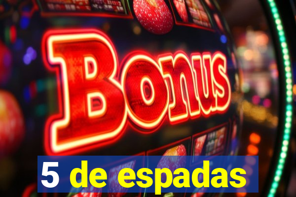 5 de espadas