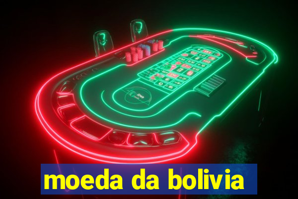 moeda da bolivia