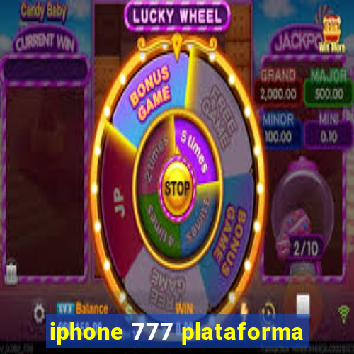 iphone 777 plataforma
