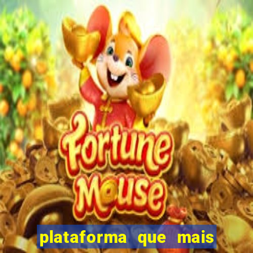 plataforma que mais paga no fortune tiger