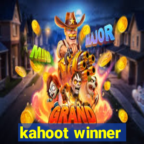 kahoot winner