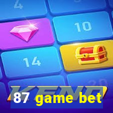 87 game bet