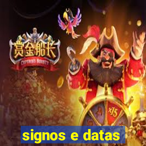 signos e datas