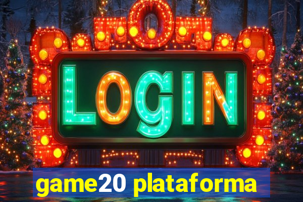game20 plataforma