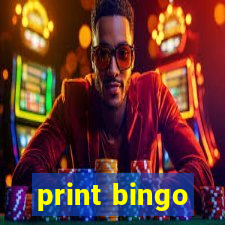 print bingo