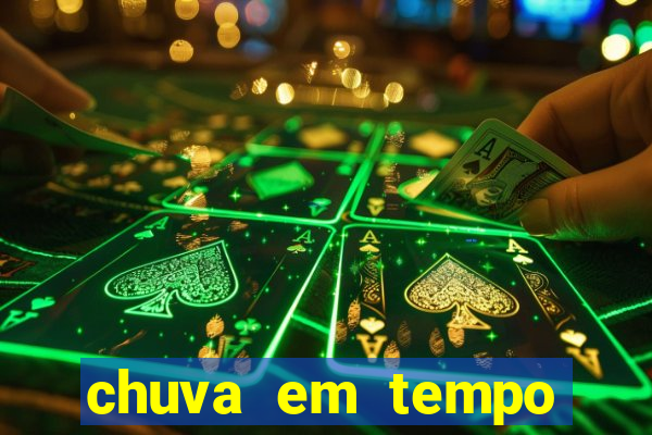 chuva em tempo real ipmet