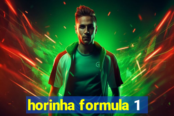 horinha formula 1