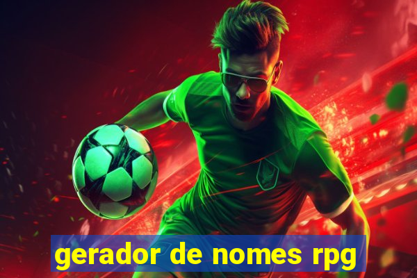 gerador de nomes rpg