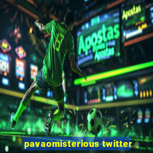pavaomisterious twitter