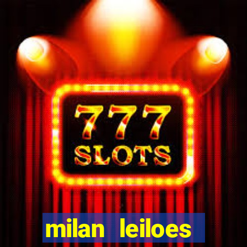 milan leiloes passagens gol
