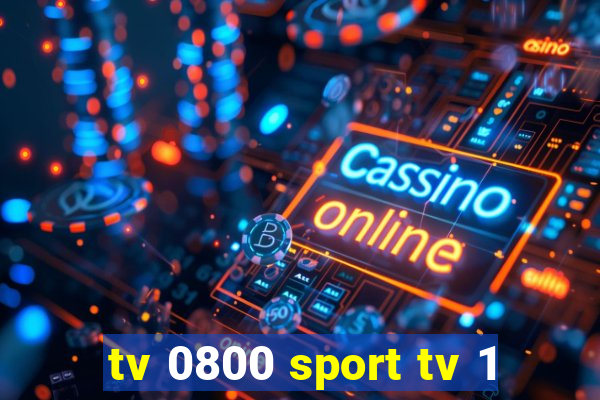 tv 0800 sport tv 1