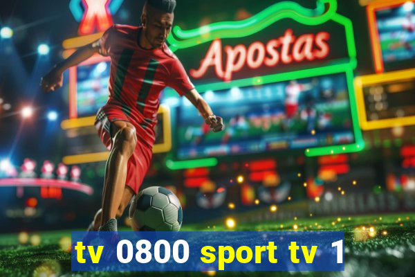 tv 0800 sport tv 1