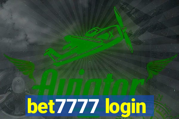bet7777 login