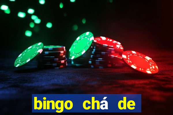 bingo chá de bebê excel