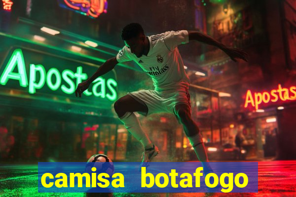 camisa botafogo plus size