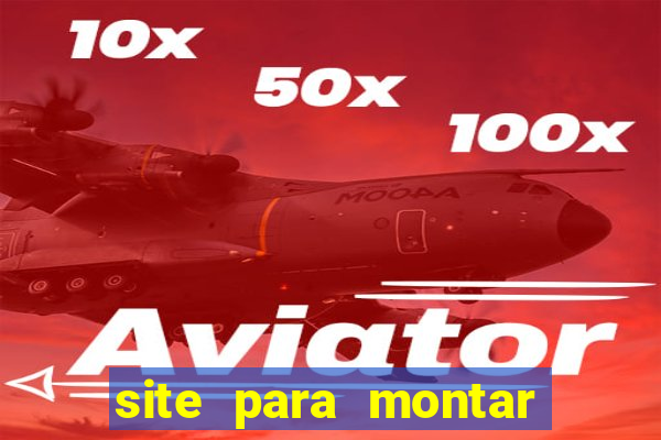 site para montar time de futebol