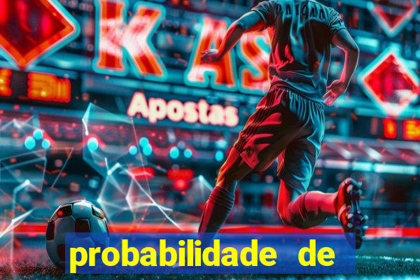 probabilidade de jogos de futebol de hoje