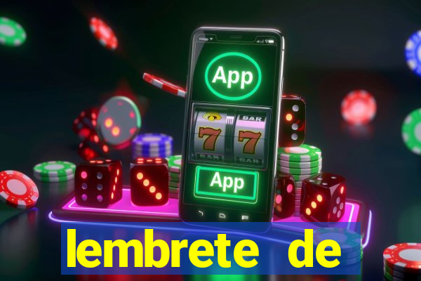 lembrete de vencimento para cliente