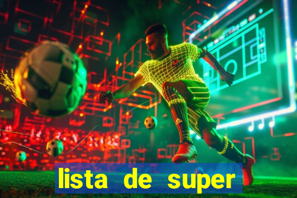 lista de super herois de a a z