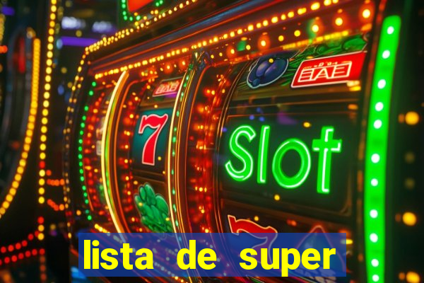 lista de super herois de a a z