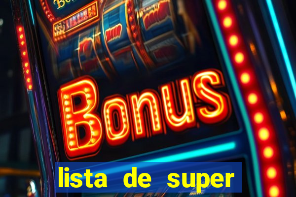 lista de super herois de a a z