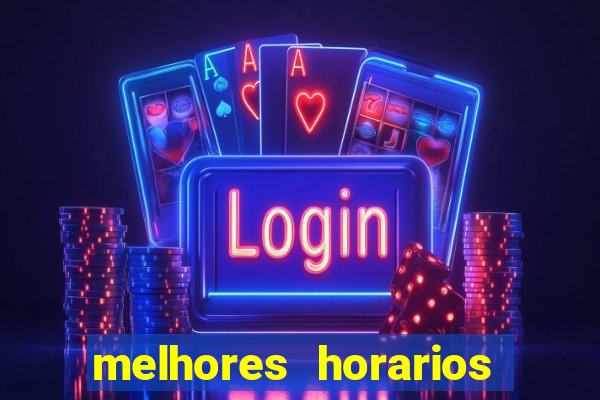 melhores horarios para jogar fortune ox