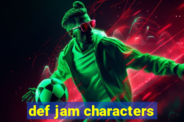 def jam characters