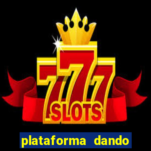 plataforma dando bonus de cadastro
