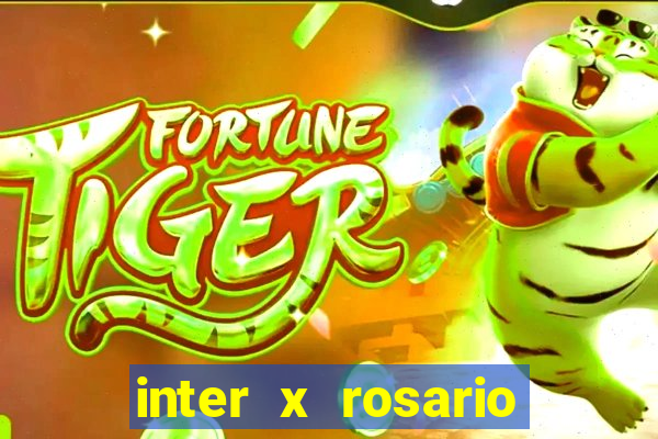 inter x rosario central onde assistir