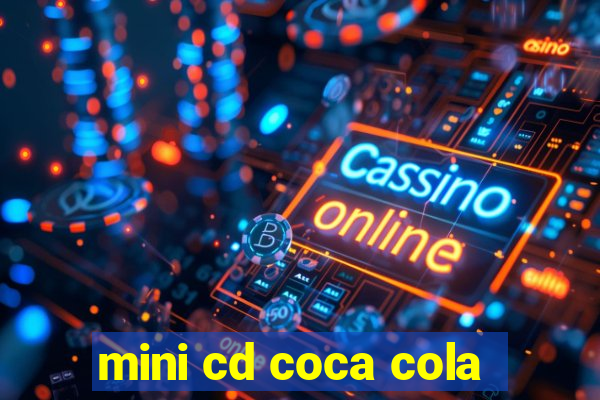 mini cd coca cola