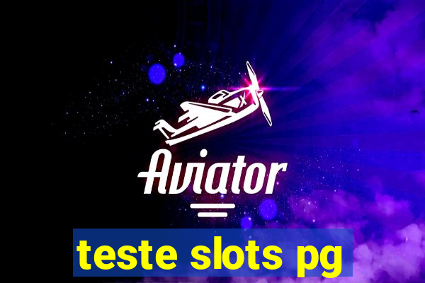 teste slots pg