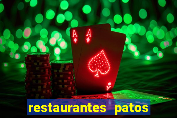 restaurantes patos de minas