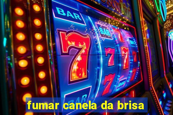 fumar canela da brisa