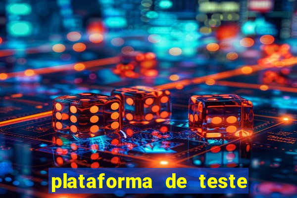 plataforma de teste pg demo