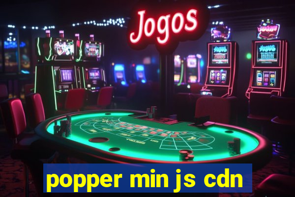 popper min js cdn